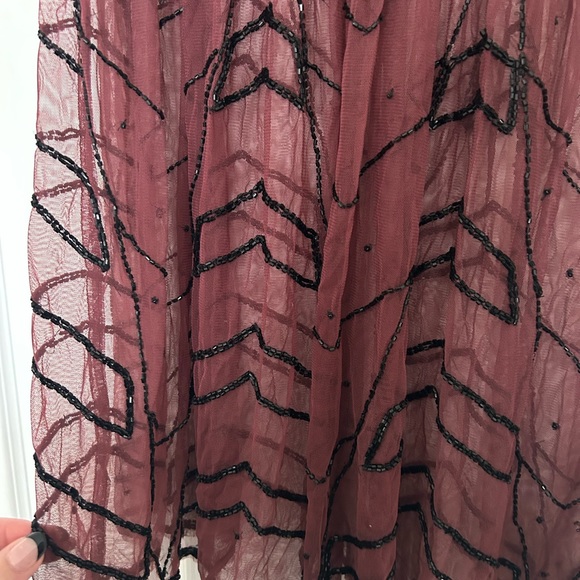 Free People beaded mesh dress - Picture 3 of 4